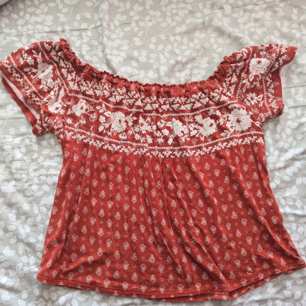 Off shoulder top